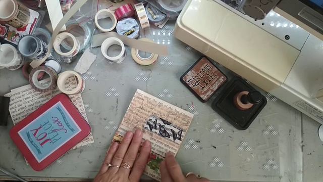 how to make pockets using book pages and washitape смотреть онлайн