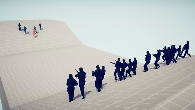 SWAT Team vs SCP Team Totally Accurate Battle Simulator TABS смотреть онлайн