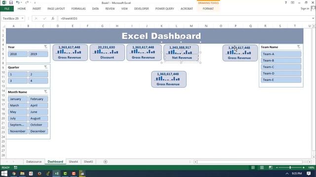 Excel Dashboard with Power Query and Power Pivot | Fully Automated Excel dashboard смотреть онлайн