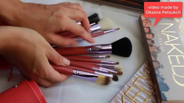 Кисти для макияжа MAC 12 шт. в тубусе смотреть онлайн