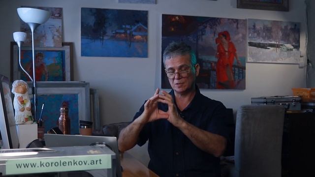 1140 ПОДОБРАТЬ РАЗМЕР ХОЛСТА _ рисование. Короленков смотреть онлайн