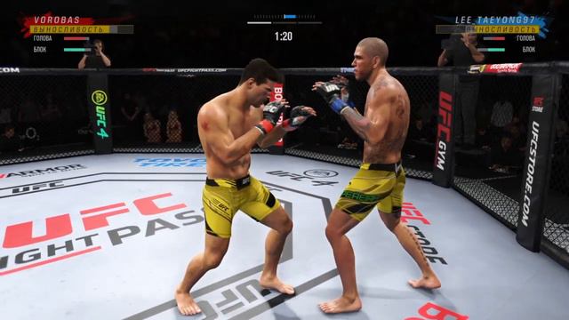Пауло Коста против Алекса Перейра. Летящему колену и блок нипочём EA SPORTS™ UFC® 4 смотреть онлайн