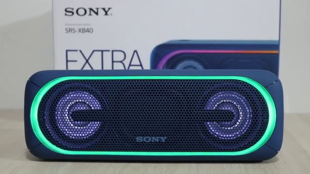 SONY SRS - XB40 - Review Português (Brasil) смотреть онлайн