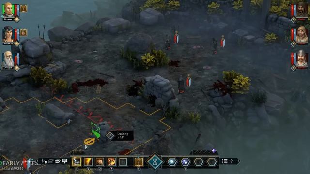 Hand of Merlin - Arthurian Eldritch Slaying Tactical RPG смотреть онлайн