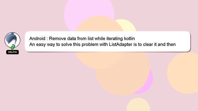 Android : Remove data from list while iterating kotlin смотреть онлайн