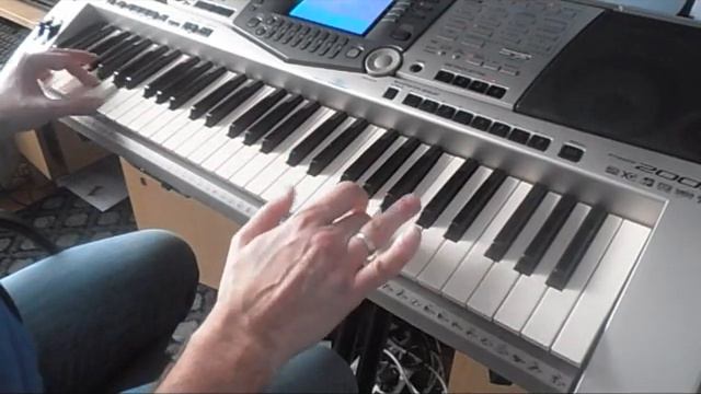 Czarownica Białoruska cover Yamaha PSR-2000 смотреть онлайн