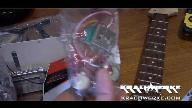 Guitar Rebuild part 02 - The Parts - rebuilding and refurbishing a cheap guitar смотреть онлайн