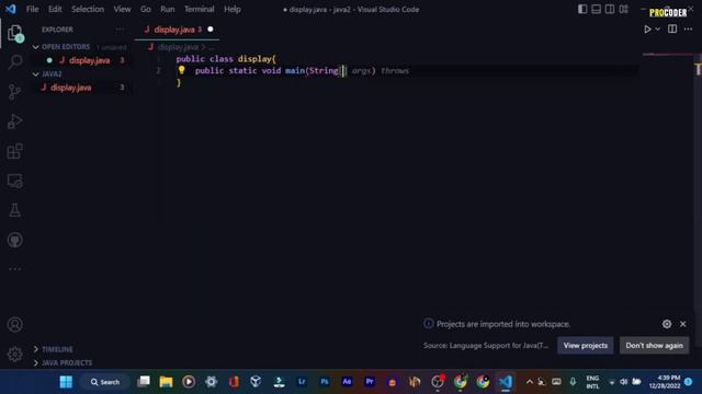 Print Hello World In Java | Java Exercise 1 смотреть онлайн