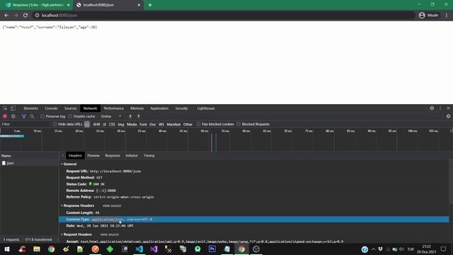Golang ile Web Geliştirme (Echo Framework) - Response (Json, Xml) #4 смотреть онлайн
