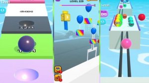 [[ 32Q ]] Happy Cube 2048 vs Ball Run 2048 & INFINITY MODE vs Ball Run Infinity gameplay walkthroug