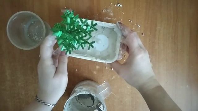 Ёлочка из бисера (стекляруса) с светильником 3/3 часть смотреть онлайн