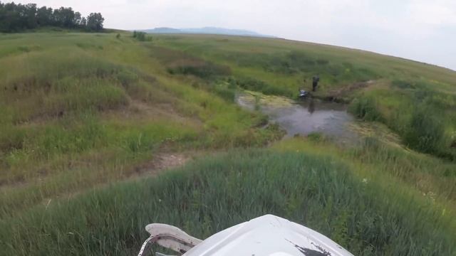 Эндуро покатушка на море грязь болото песок часть 2