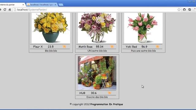 Php jQuery mySQL Système panier - Application + code source смотреть онлайн