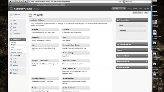 Intro to Wordpress: Widgets смотреть онлайн