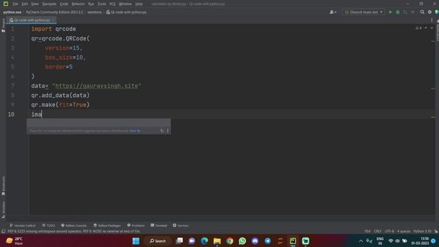 QR Code In 10 lines of Python Code | Generate and Access QR Code Easily Using Python смотреть онлайн