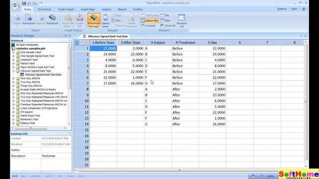 免費統計教學範例05 Wilcoxon Signed Rank Test смотреть онлайн