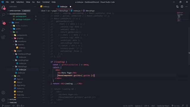 Discord Bot Dashboard - Ep. 23 - GraphQL Queries using Apollo Client смотреть онлайн
