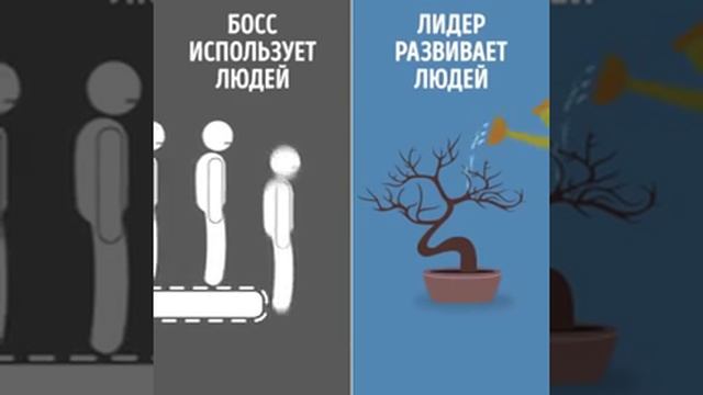 Босс и Лидер. Чем отличаются эти два типа руководителей? смотреть онлайн