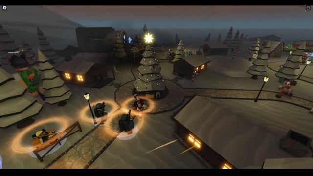 Tower Blitz обновление Winter, проходим Chapter 2, winter town tower blitz, roblox смотреть онлайн