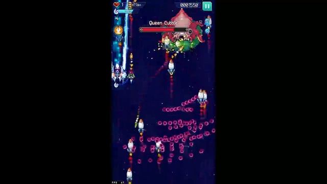 Galaxiga Classic Arcade Game: Boss Queen Cuttle-Ease смотреть онлайн