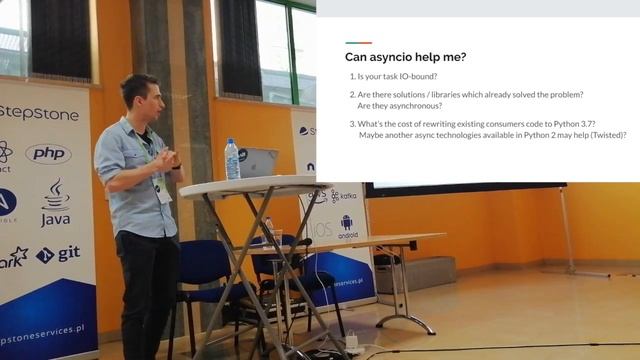 Asynchronous workers in Python - Sławomir Mucha - 4Developers смотреть онлайн