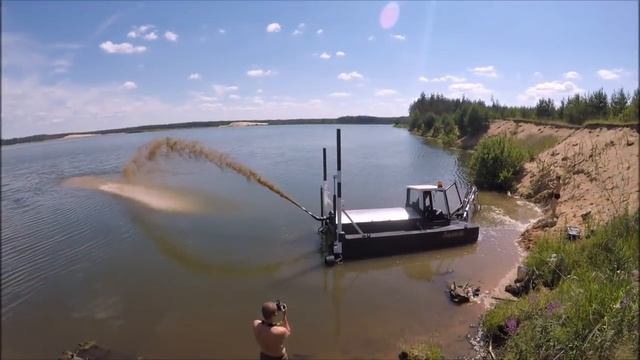 Земснаряд экскаватор 