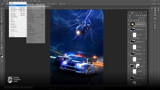 Need For Speed Most wanted Poster design смотреть онлайн