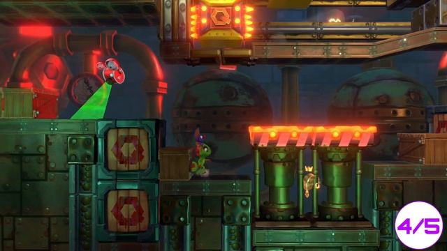 Yooka-Laylee And The Impossible Lair Hazard Hanger - Hung All Coin Locations смотреть онлайн