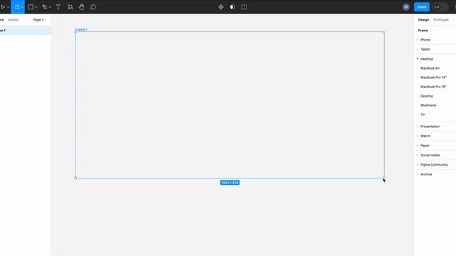 Figma Open Design File and Place a Frame смотреть онлайн