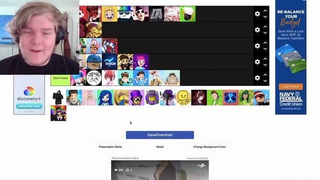 Roblox Tier Lists are Dumb смотреть онлайн