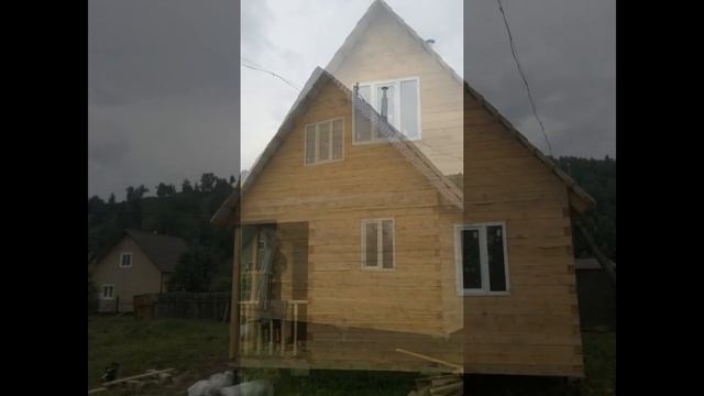 Строительство дома 6х6 от Компании ЗЕМЛЕ-СТРОЙ (город Новокузнецк) п.Кульчаны СНТ "Старица" смотреть онлайн