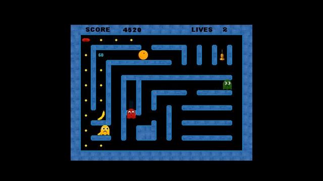GJ Pacman v2.0 (Windows game 1998) смотреть онлайн