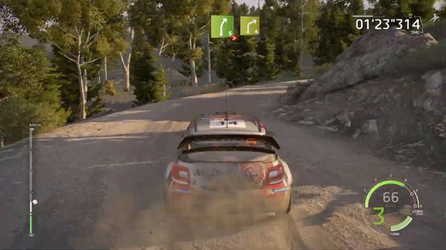 WRC 6 Португалия, а где борьба? смотреть онлайн