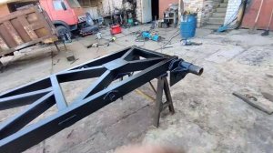 правильный подрамник на самосвал.