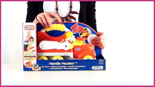 Little Tikes Игрушка Пожарная машина 619045) смотреть онлайн