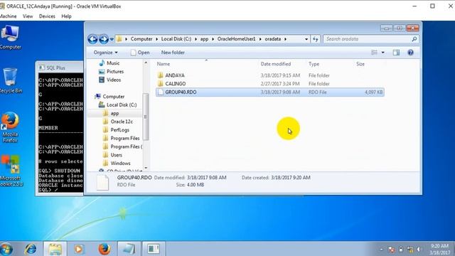 12 MAINTAINING ONLINE REDO LOGFILE смотреть онлайн