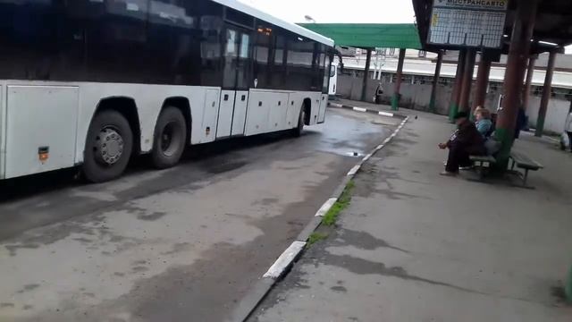 Голаз 622810 "Вояж" маршрут 55 Клин-Волоколамск смотреть онлайн
