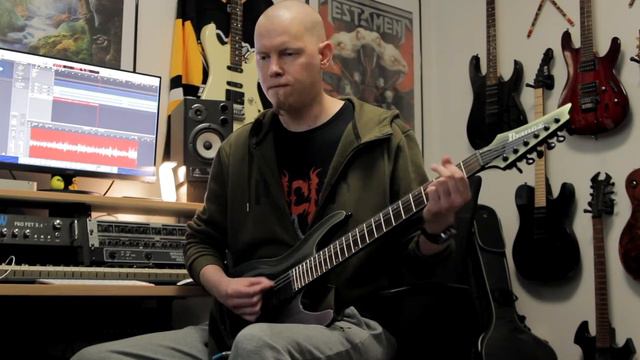 THE UNHOLY - an instrumental SAVATAGE cover смотреть онлайн