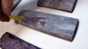 Изготовление шкатулки из камня ЧАРОИТ своими руками