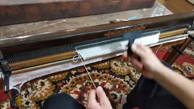 Как правильно вязать на вязальном аппарате "Чернивчанка" смотреть онлайн