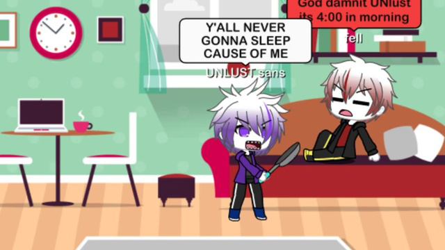 I AIN'T GOT NO SLEEP CAUSE OF Y'ALL MEME(UNDERTALE UNDERVERSE GACHAVERSE) смотреть онлайн