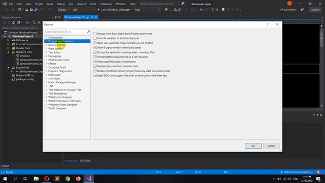 How to locate a file in Solution Explorer in Visual Studio смотреть онлайн