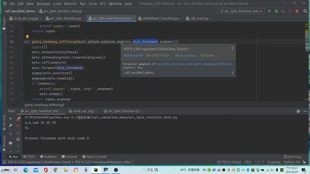 Python turtle draws circle(arc) passing 2 points with radius given,已知半徑過兩點海龜畫圓.chday169,chday169清河 смотреть онлайн