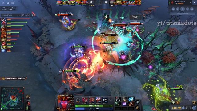 Vintage Topson QoP in a 10,435 MMR Avg Game! смотреть онлайн