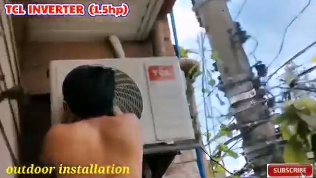 INSTALLING INVERTER AIRCON - TCL