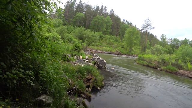 Naturesounds Шаг в Тишину Прогулка по берегу реки Уй,  Часть 2 Мост и водопады