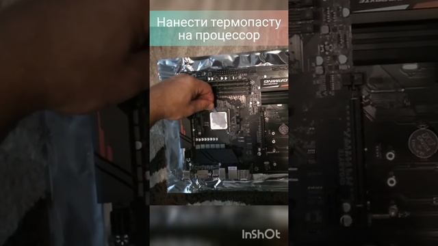 Установка охлаждения на процессор AMD Ryzen 3600 смотреть онлайн