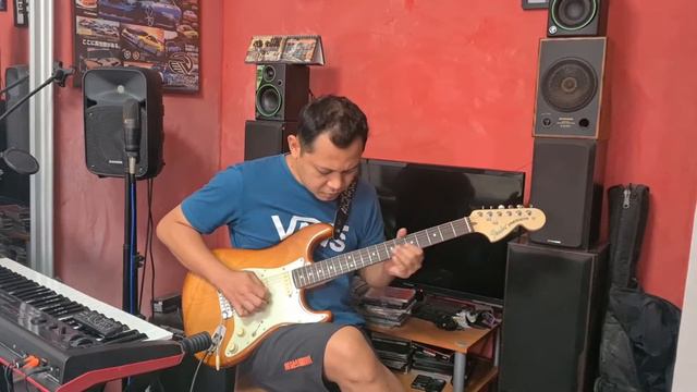 Sentuhan Kecundang Ekamatra Guitar Solo (Fender American Performer) by Shahrin смотреть онлайн