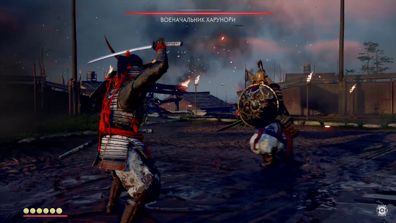 Ghost of Tsushima мощь стойки воды