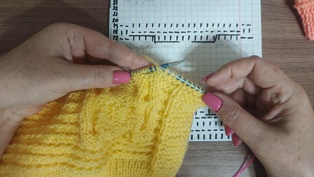 Детский жилет спицами с узором совята...Вяжем вместе. смотреть онлайн